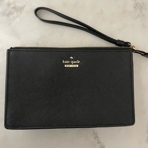 Black Kate Spade Wristlet
